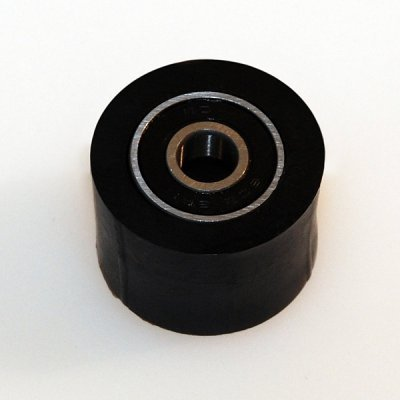 Ролик успокоителя приводной цепи HONDA CRF 250R '04, CRF 50X '05-'07 UFO HO03699001 чёрный