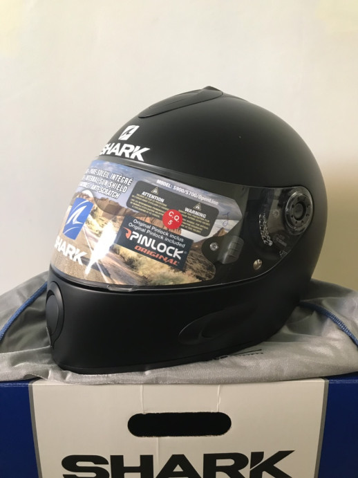 Шолом Shark S800 Mat Black. Розміри М, L