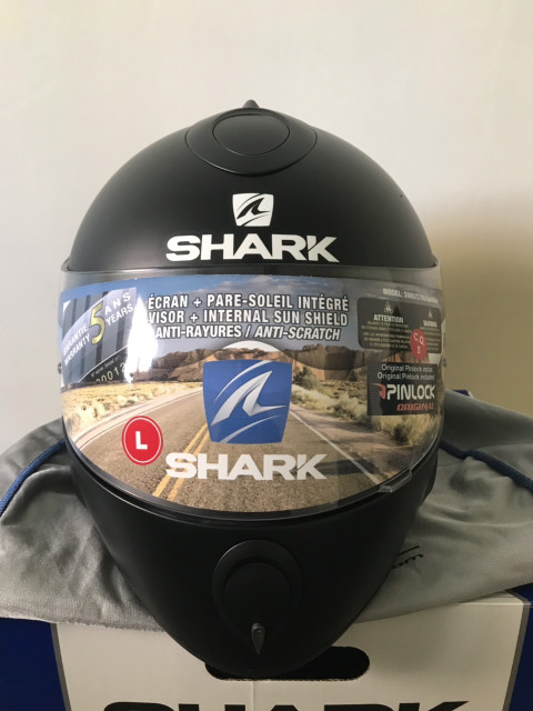 Шлем Shark S800 Mat Black. Размеры М , L