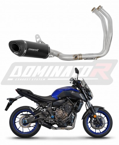Полная система выхлопа Yamaha XSR 700 2015 - 2020 DOMINATOR HP8 черный