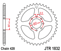 Приводная звезда JT JTR1832.52 (PBR 4461)