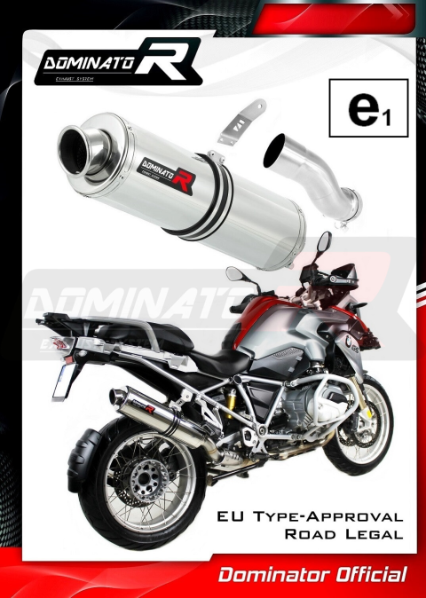 Прямоток DOMINATOR BMW R1200GS ADVENTURE 2013 - 2018 круглый