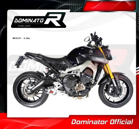 Прямоток DOMINATOR YAMAHA MT-09 MT 09 HP3 2013 - 2016