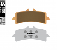 Тормозные колодки GALFER FD373G1375 (FA447)