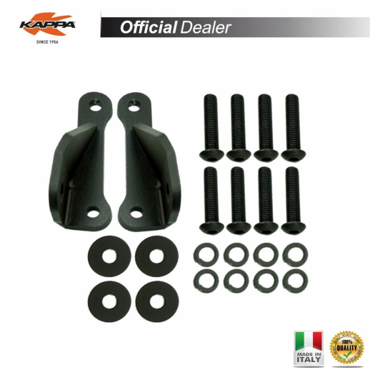 Адаптер для встановлення бічних кріплень кофра Kappa TE1173K без центрального стелажу HONDA CB 650R (19) 1173KITK