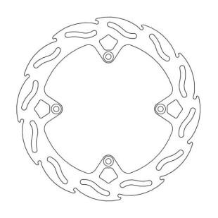 Тормозной диск MOTO-MASTER задний KTM SX85 '11-'17, 250 FREERIDE '14-'17, 350 FREERIDE '12-'17 220 ММ (NG1281X) M110516