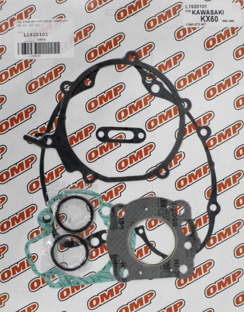Полный комплект прокладок KAWASAKI KX 60 '85-'98 OMP L1920101