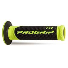 Ручки руля PROGRIP (22+25MM 125MM) чёрный/жёлтый (PG732/11) PA073200GI02
