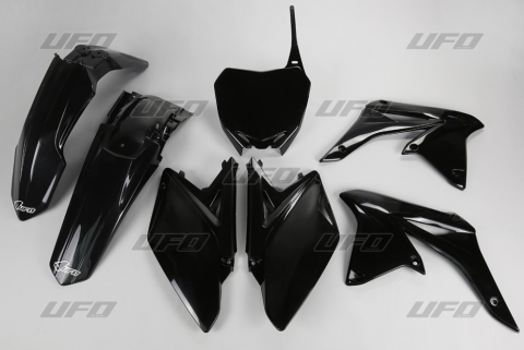 Комплект пластика UFO SUZUKI RMZ 250 '11-'12 (чёрный) (SU413E001) SUKIT413001