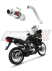 Прямоток Honda XL 650 V TRANSALP 2001 - 2007 DOMINATOR GP1 