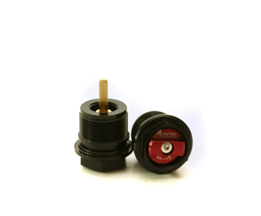 Пробка передней вилки HONDA CRF 250R '18-20, CRF 450R/RX '17-20, CRF 250RX '19-20, CRF 450X/L 19, KAWASAKI KXF 450 '19-20, SUZUKI RMZ 450 '18-19 ACCEL (2 шт) AFBC02RD