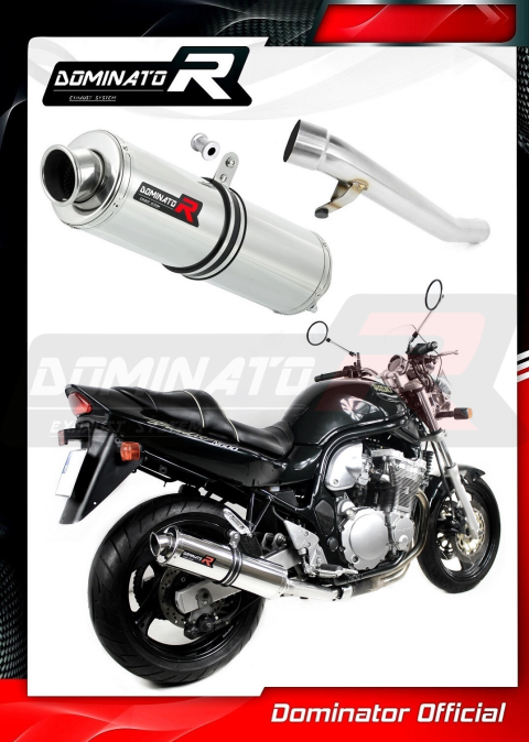 Прямоток DOMINATOR SUZUKI GSF 600 BANDIT 1995 - 1999 круглый