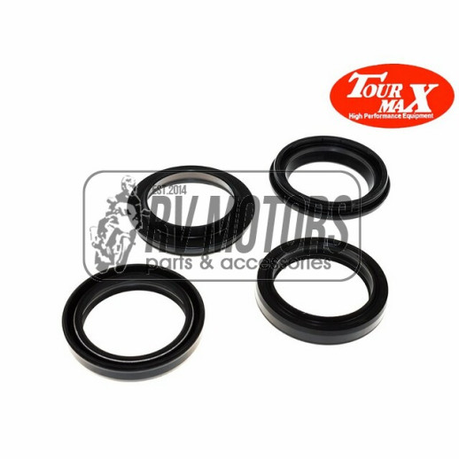  Комплект сальників та пильників вилки TOURMAX 38X50X8/9,5 FSD-039R 