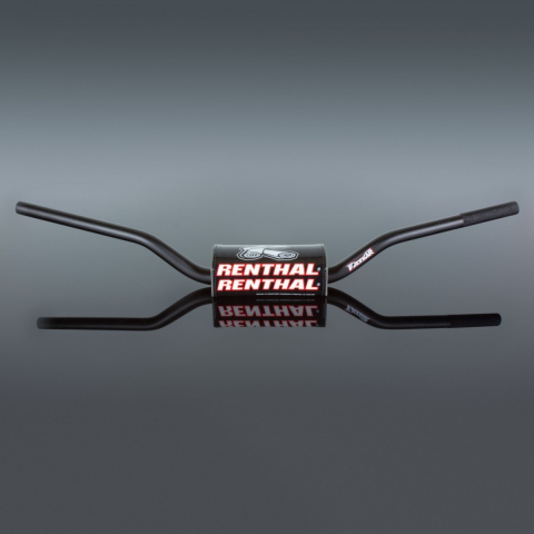 Алюминиевый руль RENTHAL 28.6 mm Черный 603-01-BK