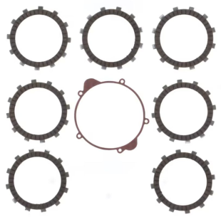 Фрикционные диски сцепления HUSQVARNA TC 85 '14-'17, KTM SX 105 '04-'11, SX 85 '03-'17, XC 105 '08-'10, XC 85 '07-'09  ATHENA P40230045