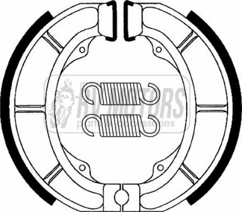 Тормозные колодки SBS 2201