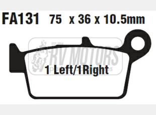 Тормозные колодки EBC FA131TT