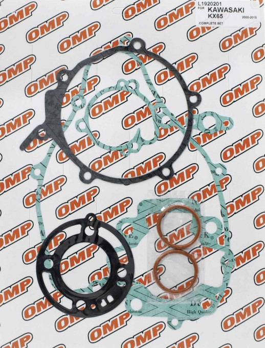 Повний комплект прокладок KAWASAKI KX 65 &#39;00-&#39;17 OMP L1920201