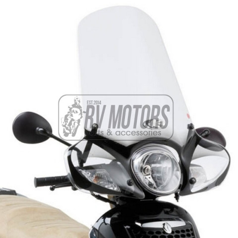 Ветровое стекло Kappa Aprilia Scarabeo 125-200 (06-07/11) 154A