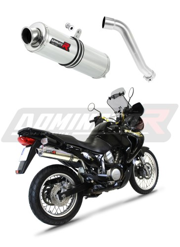 Прямоток Honda XL 650 V TRANSALP 2001 - 2007 DOMINATOR круглый