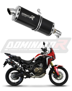 Прямоток Honda CRF 1000L Africa Twin 2016 - 2019 DOMINATOR P7 черный