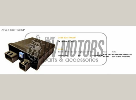 Комутатор YAMAHA YFZ450 04-05 RACING DZE ELEKTRYKA 10030-A1