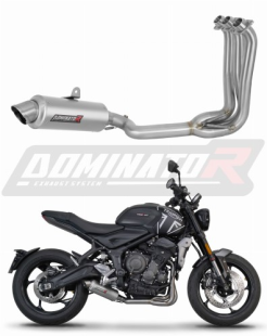Полная система выхлопа Triumph Trident 660 2021 - 2024 DOMINATOR GPF 