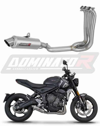 Полная система выхлопа Triumph Trident 660 2021 - 2024 DOMINATOR GPF 