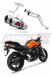 Прямоток Yamaha FZ6 FAZER 600 S1 2004 - 2010 DOMINATOR GP