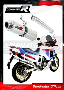 Прямоток DOMINATOR HONDA XRV 750 AFRICA TWIN RD04 1990 - 1992 круглый