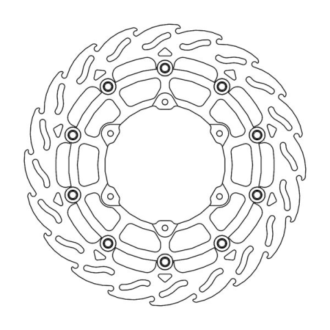 Тормозной диск MOTO-MASTER передний SUPERMOTO 320MM HUSQVARNA/KTM   M112274