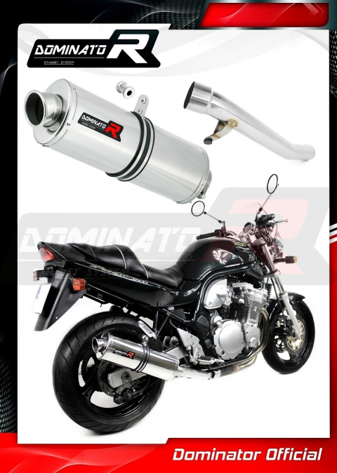 Прямоток DOMINATOR SUZUKI GSF 600 BANDIT 1995 - 1999 овальный