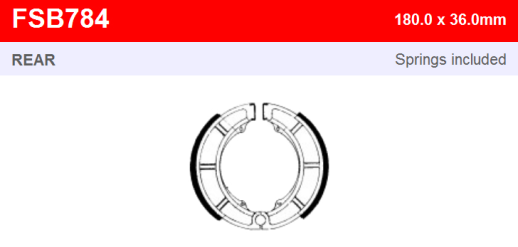 Гальмівні колодки FERODO FSB784