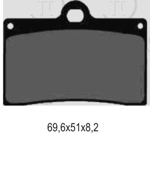 Гальмівні колодки GALFER FD068G1651 (FA95)