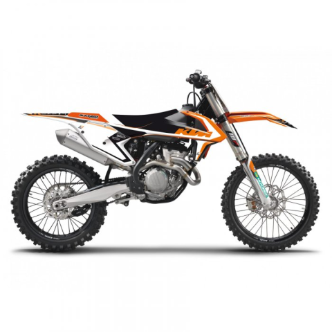 Обшивка сидения KTM SX-SXF 16-18/ EXC 17-19 BLACKBIRD DREAM 4 E8541N