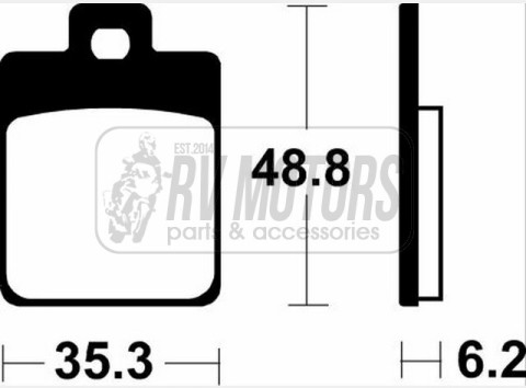 Тормозные колодки SBS 202HF