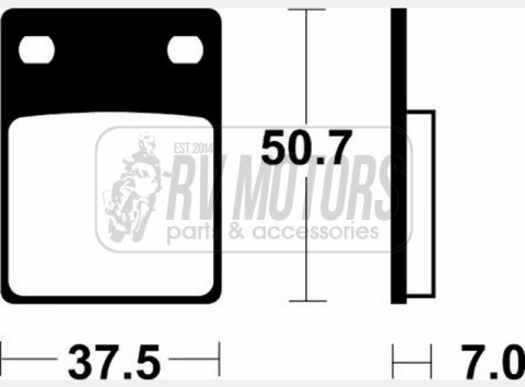 Тормозные колодки SBS 606HF