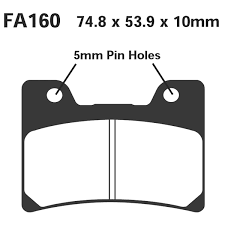 Тормозные колодки EBC FA160