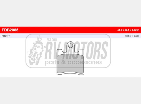 Тормозные колодки FERODO FDB2085AG