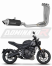 Полная система выхлопа Triumph Trident 660 2021 - 2024 DOMINATOR GPF черный