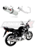 Полная система выхлопа Yamaha YBR 125 2009 - 2018 DOMINATOR круглый