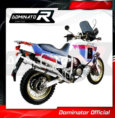 Прямоток DOMINATOR HONDA XRV 750 AFRICA TWIN RD04 1990 - 1992 овальный