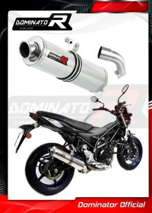 Прямоток DOMINATOR SUZUKI SV 650 2016 - 2020 круглый