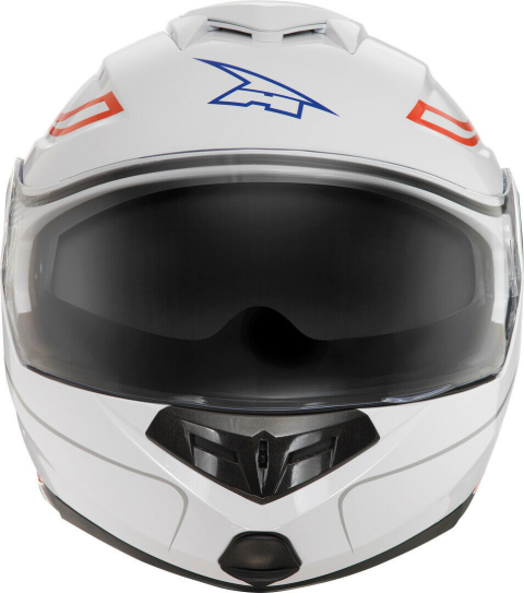 Шлем модуляр AXO Galaxy белый. Размер M