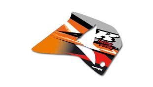 Комплект наклеек KTM LC4 '96-'99 BLACKBIRD E2532