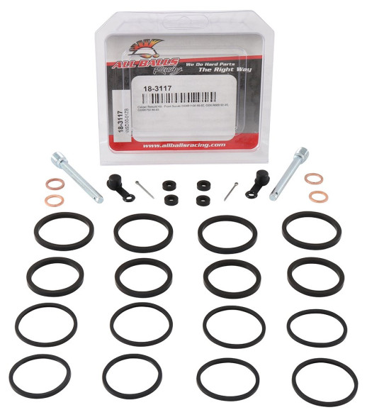 Ремкомплект переднього супорта All Balls 18-3117