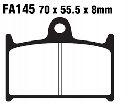 Тормозные колодки EBC FA145