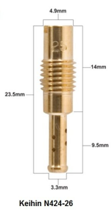 Жиклер PROX 46.F037.5/1 KEIHIN TYP N424-26 #37,5