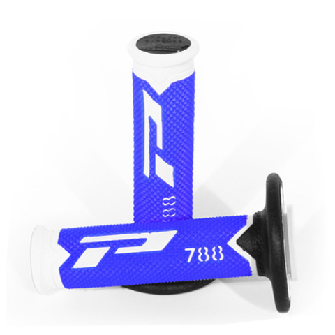 Ручки руля PROGRIP PG788 (22+25MM 115MM) белый/синий/чёрный (PG788/17) PA078800WBN