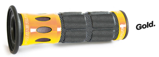Ручки руля PROGRIP (22+25MM 115MM) золотой PG744G